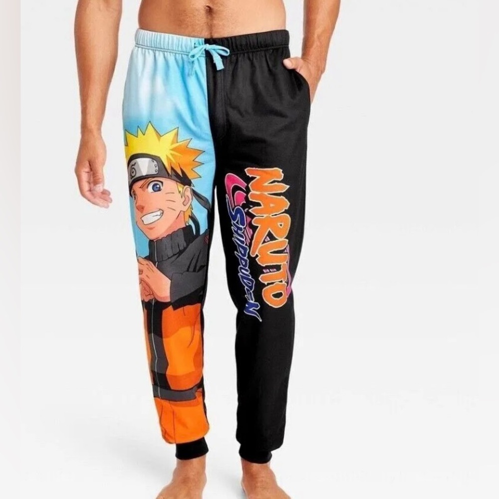 Naruto Shippuden men’s sleepwear joggers size s